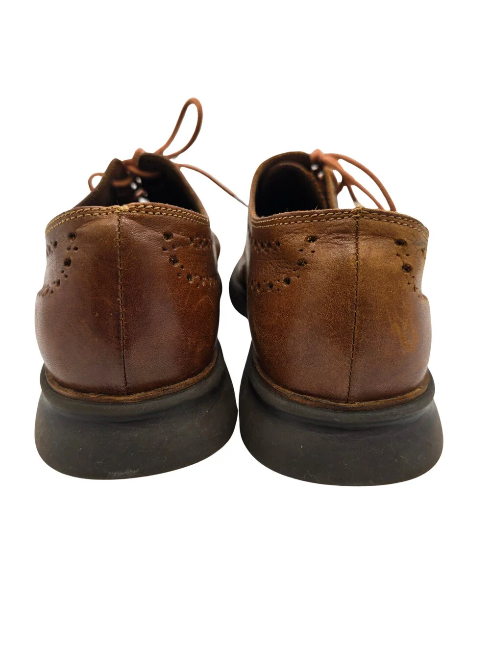Cole Haan ZeroGrand Dress Shoes | Mens 11.5M | Brown Wingtip Oxford (C31535)